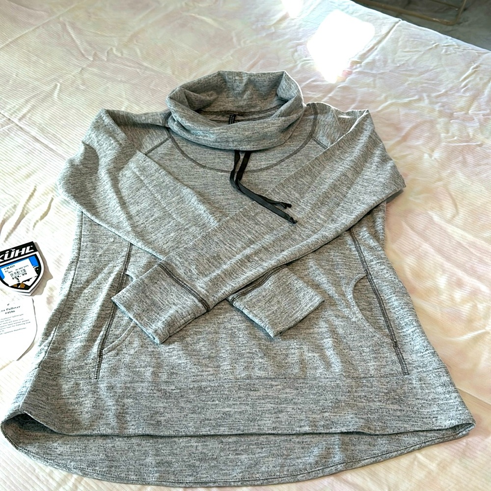 Kuhl Lea Pullover Heather Grey Large